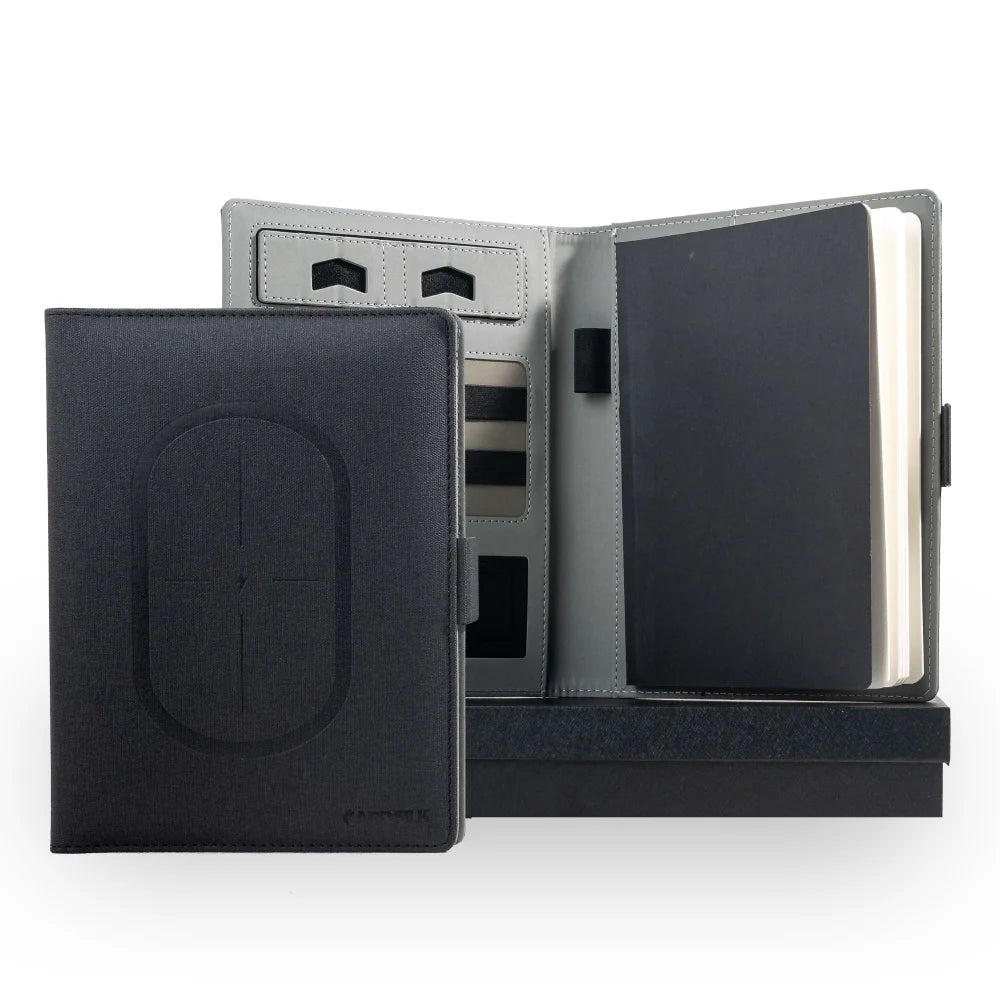 Delivers more than it costs Charging Notebook– Multi-Device Compatibility, Ideal for Corporate Events, Travel, Trade Shows